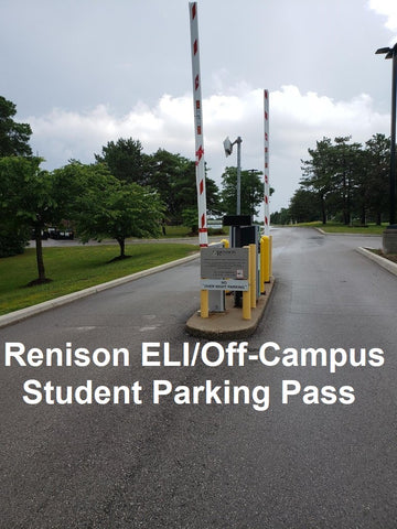 Spring 2024 Renison Registered Off-Campus Student Parking Pass