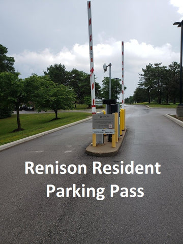Spring 2024 Renison Resident Parking Pass